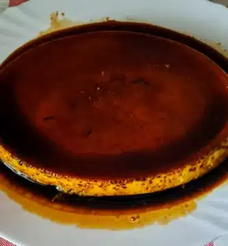 Flan cubano casero