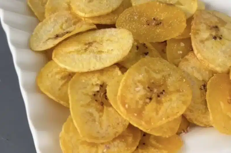 Chicharritas de plátano cubano