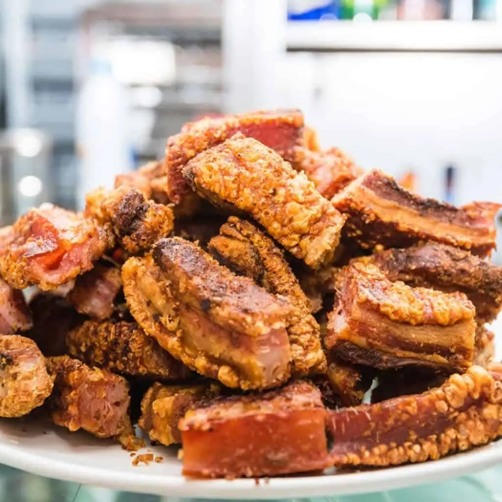 Chicharrones de puerco cubanos