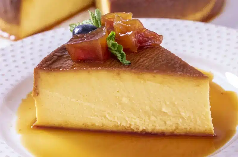 Flan de calabaza