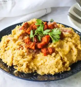 Fufú de plátano cubano