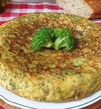 Tortilla de brócoli