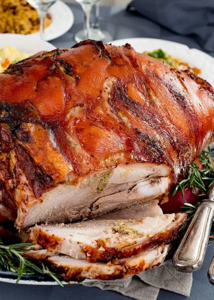 Lechón asado cubano