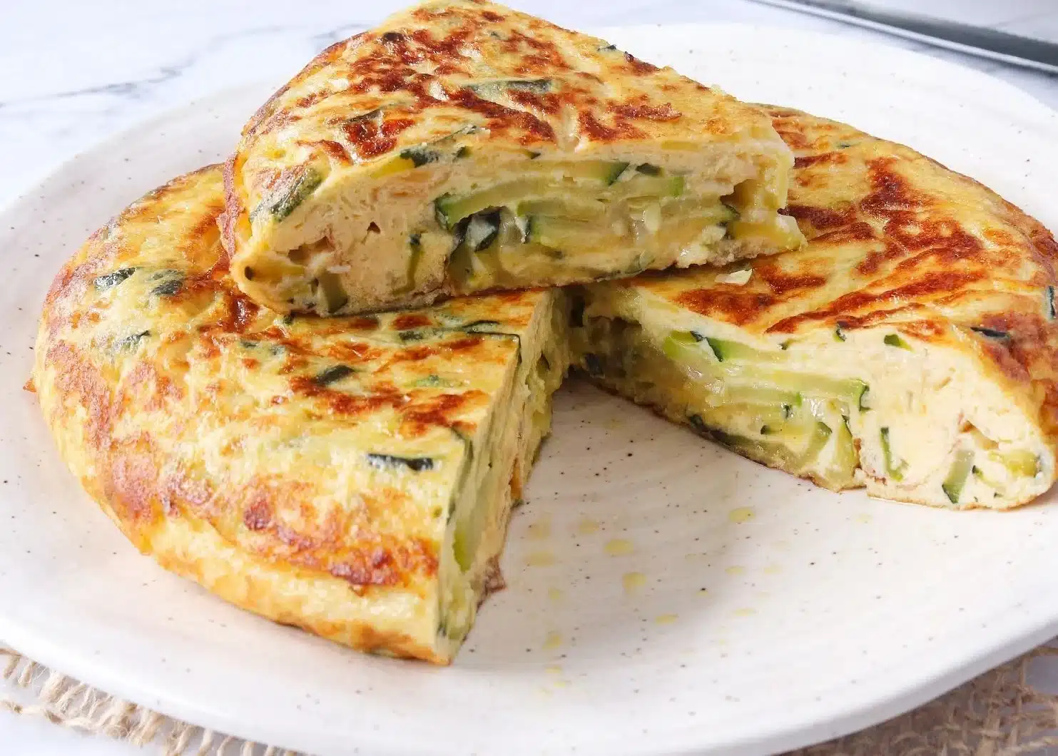 Tortilla de calabacín