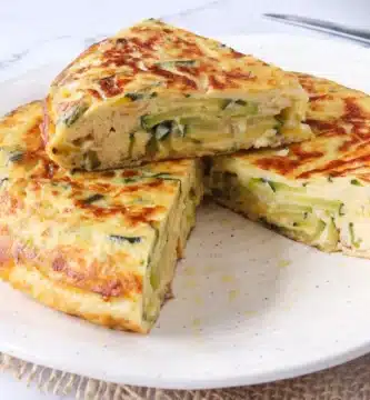 Tortilla de calabacín